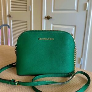Michael Kors Green Crossbody Bag